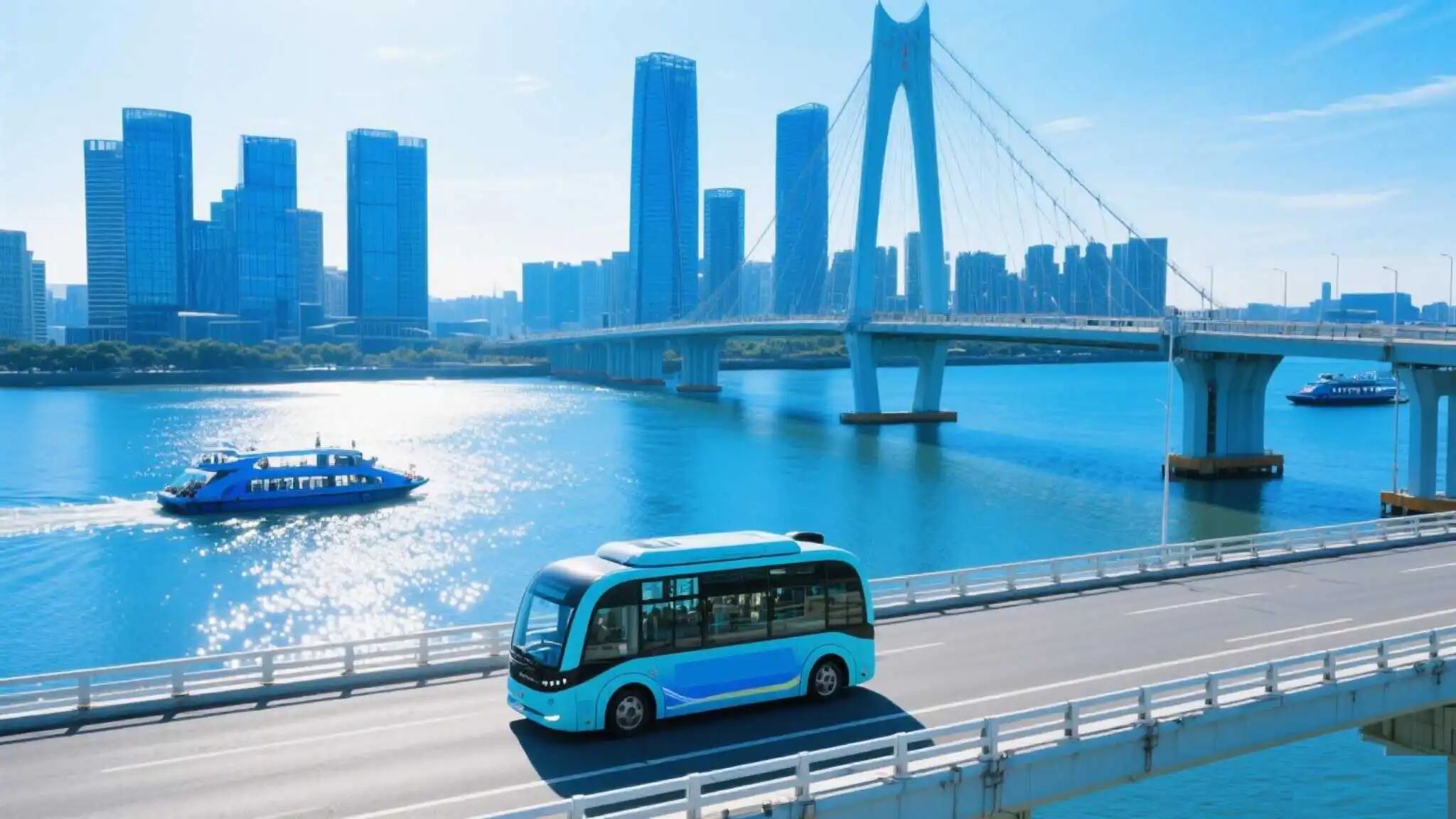 湾区国先丨全空间无人体系之南沙无人驾驶融合智慧城市