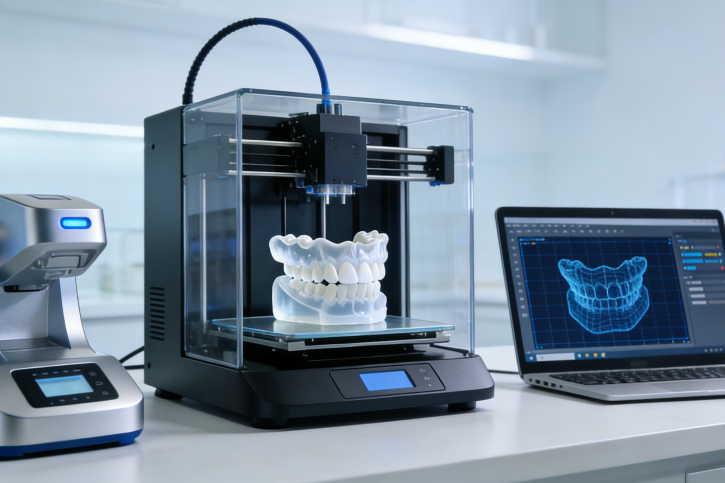 【典型案例】中山大学光华口腔医学院附属口腔医院3D打印数字化牙科生产应用场景