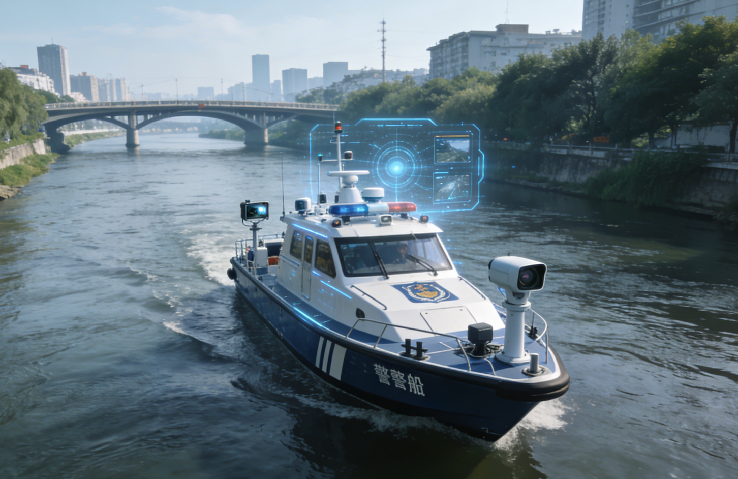 【典型案例】深圳市内河无人巡逻艇缉私安防应用场景