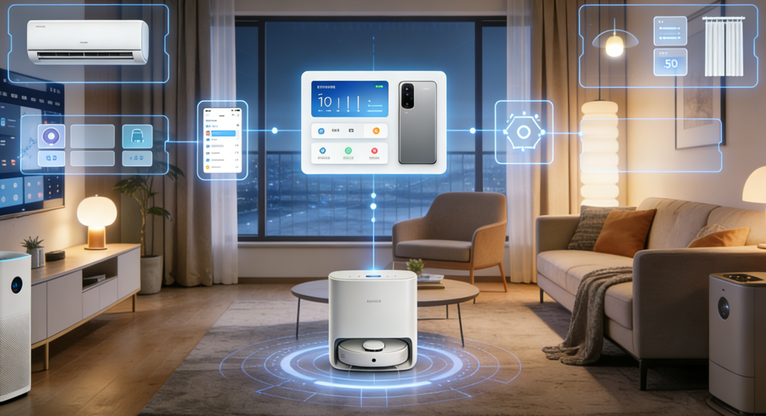 【典型案例】基于电力线载波通信技术与鸿蒙操作系统的华为深圳培训中心全屋智能应用场景