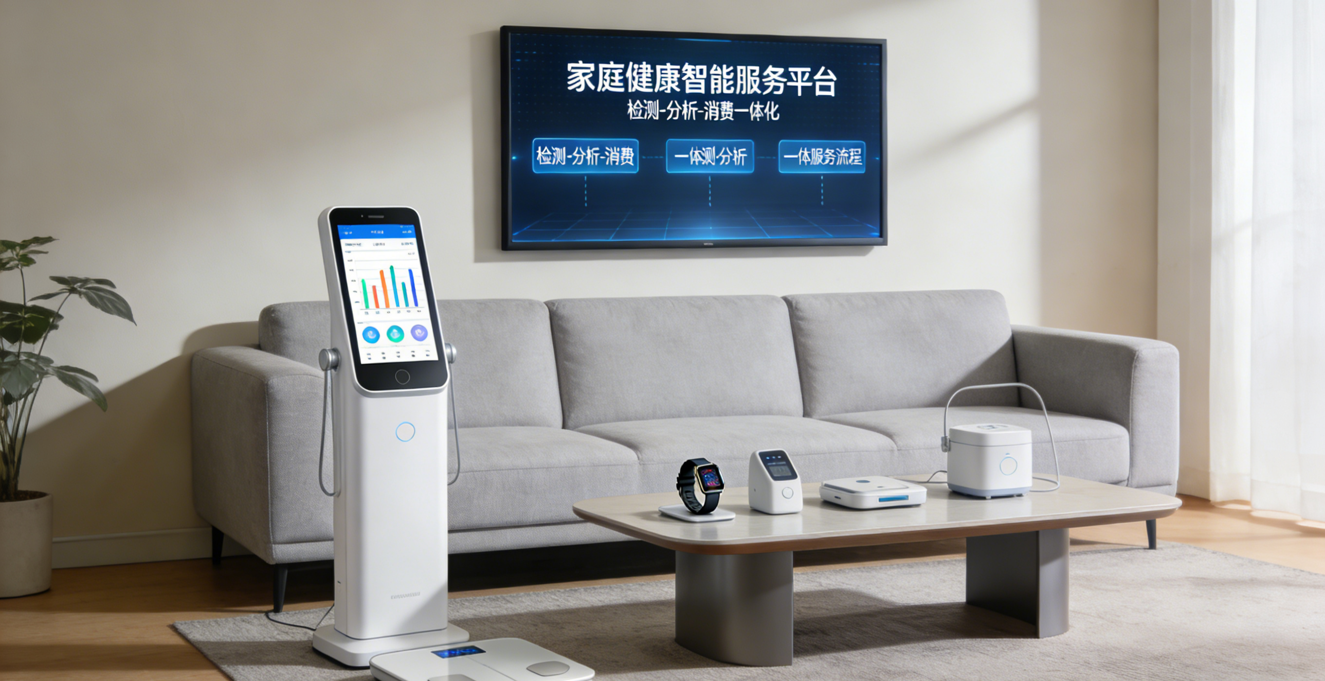 家庭健康“检测-分析-消费”一体化智能服务新平台