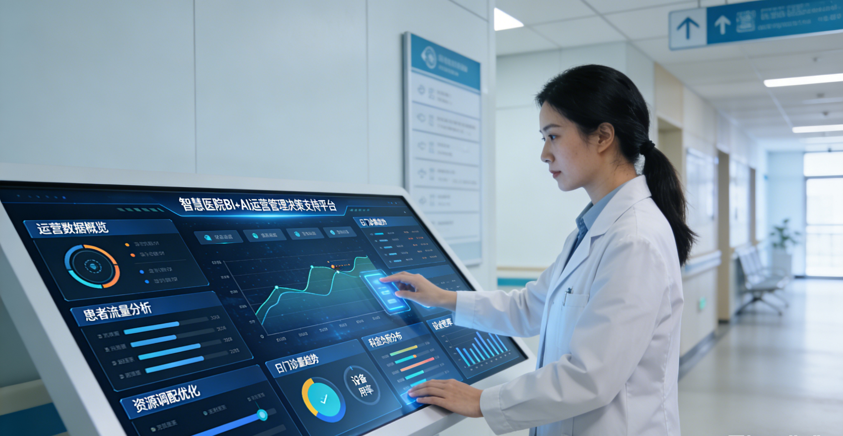 智慧医院BI+AI运营管理决策支持平台